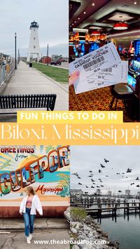 This blog post is focused on the Gulf Shores area of Mississippi. It covers fun things to do in Biloxi, Mississippi, along with Gulfport and Ocean Springs, so let’s jump in! #biloxi #usaroadtrip #usatravel