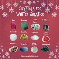 Aligning yourself with natural cycles helps you internalize the outward changes in nature as reflections of the changes you may experience in your own life. Discover the best crystals for the Winter Solstice and how to create a seasonal Altar for Yule!