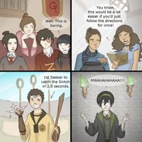 Avatar the Last Airbender & Harry Potter Crossover.