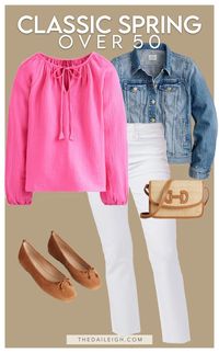 Spring outfits for women over 50