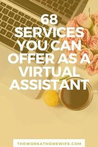 Have you ever thought about becoming a Virtual Assistant? Here is a big list of virtual assistant services you can offer.