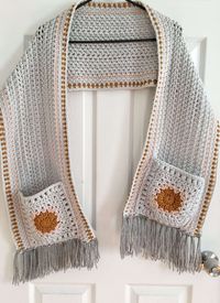 How to Crochet the Hip Granny Pocket Shawl - This Pixie Creates