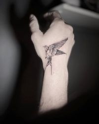 men bird tattoo - Google Search