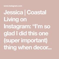 Jessica | Coastal Living on Instagram: “I’m so glad I did this one (super important) thing when decorating for Christmas this year...☺️🎄 . I did what makes ME happy. Finding joy…”