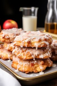 Savor the warmth of homemade Baked Apple Fritters! Healthier and just as scrumptious. Get ready to bake your way to breakfast bliss.