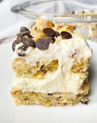 Keto chocolate chip cookie lasagna - Family On Keto