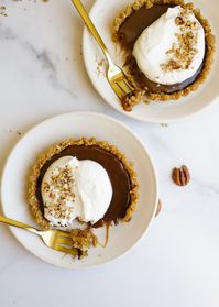 Chocolate Caramel Pecan Tarts