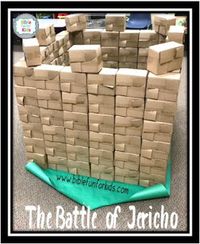 Joshua and the Battle of Jericho Song & ideas for preschool #Biblefun #OTBiblelesson #preschoolbiblelessons