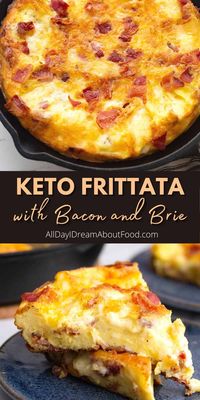 Practically carb-free, you can serve this easy keto frittata for breakfast, brunch, or dinner! Flavorful and hearty, it takes only 25 minutes to make from start to finish.