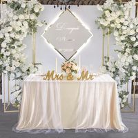 PRICES MAY VARY. ❤️ Pearl Tulle design: White Tulle Tablecloth can use as table cloth, table runner,wedding veil, certain or any other places you would like to décor it prettier. ❤️ White Tablecloth Size: 2 pieces of pearl tulle tablecloth, the size of each tablecloth is approximately 60x120 inch, Fits 6-10 seat table. ❤️ High Quality Workmanship: High quality mesh with smooth white pearl, flexible and soft. Pearls are sturdy.Easy to create natural draping and beautiful folds.Sheer elegance, wit