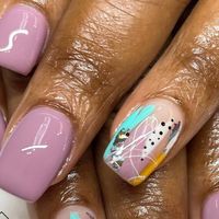 🌸JASMINE M.🌸 on Instagram: "Builder Gel Overlay Colors used: 605 Dovetail Gel Paint #suitelife #nailsuite #nailsnailsnails #naillife #nailfeed #ilovewhatido #nailart #trusttheprocess #practicemakesprogress #growingeveryday #workhardprayharder #nails #prettynails #freehandnailart #chicagonails #chicagonailtech #bgdn #nailart #nailartist #nailsofinstagram #nailhandart #allthingsnails #naturalnailcarespecialist #chicagonochipmani #blacknailtechs @sugarandcream #nailfeed #naildesigns #nailsofin