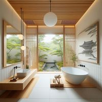 Japandi Bathroom