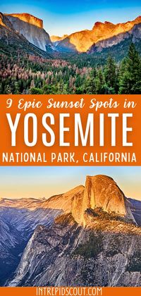 Yosemite Sunset Spots