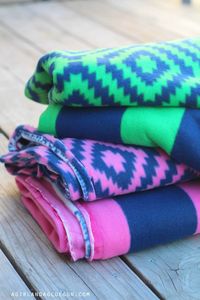 Everything you ever wanted to know about making fleece blankets!