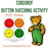 Corduroy Activities and Crafts for Kids - The Activity Mom