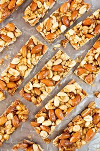 5 Ingredient Nut Bars Recipe – Homemade KIND Bars! - Beaming Baker