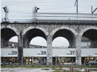 Refurbishment Viaduct Arches, Zurich; social advantages to adaptive reuse: preserves meaningful pieces of history, and can potentially open private buildings to the public.