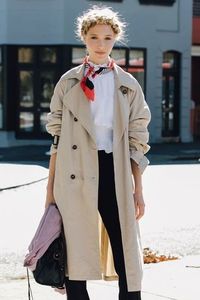 A white T-shirt is arguably the most versatile wardrobe staple a woman can own. You can wear it under a trench coat for an effortless look, or tucked in a midi skirt.