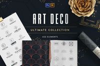 SALE! Art Deco Ultimate Collection | Creative Illustrator Templates ~ Creative Market