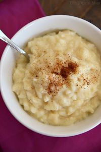 The easiest Instant Pot rice pudding recipe ever that takes just 10 minutes and is the best dessert we've made so far in our pressure cooker. Just a few ingredients and it's great served either warm or cold. We've even made this as a breakfast treat!