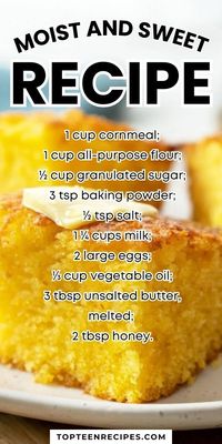 This is the best and easiest sweet cornbread recipe! It will crumble in your hand and melt in your mouth. Sweet cornbread is soft, moist, flavorful, and sweet. You can adjust the sweetness level by adding more or less sugar or honey.