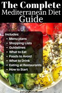 The Complete Guide to The Authentic Mediterranean Diet - Olive Tomato