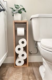 Toilet Paper Stand, Toilet Paper Holder, Bathroom Storage, Toilet Paper Hanger, Floor Tissue Stand, Toilet Paper Holder, Wood Bathroom Decor - Etsy