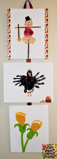 Fall Harvest Footprint Craft