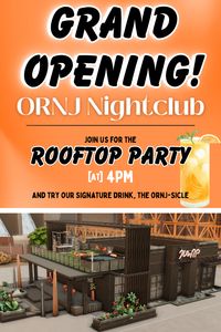 Want to enjoy the night? Looking for a good rooftop experience? Then ORNJ is the spot for you! Join us today.