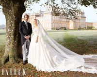 A modern day fairytale: As the Marquess and Marchioness of Blandford reveal that they have welcomed their second child, revisit their Blenheim Palace wedding and romantic courtship | Tatler