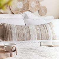 Amazon.com: BlissBlush Decorative Lumbar Throw Pillow Cover 12x20 Cream Neutral White Rectangular Boho Accent Pillowcase Farmhouse Cushion for Couch Sofa Bedroom Living Home Décor (Cover ONLY, Pack of 1) : Home & Kitchen