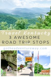 Kentucky is an awesome state to travel and adventure though! Rolling Hills, National Parks, History, Nature and more! Here are 3 awesome road trip stops you need to check out! #kentucky #nationalparks