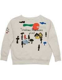 Bobo Choses AW14 Light Grey Chateau Marmont Sweatshirt