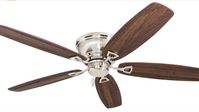 If you’re in the market for a ceiling fan that combines style, performance, and practicality, the Honeywell Ceiling Fans Glen Alden, 52 Inch Classic Flush Mount Indoor LED Ceiling Fan with Light, Pull Chain, Quick-2-Hang Dual Finish Blades, Reversible Motor — 50182 (Brushed Nickel) might just be the perfect fit for your home. This fan isn’t just about keeping you cool — it’s about adding a touch of elegance to your space while ensuring comfort all year round. Let’s dive into what makes this fan a standout choice for your home.