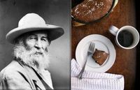 Walt Whitman's coffee cake-He regularly gave coffee cakes as gifts