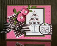 Stampin' Up!  Crazy For Cupcakes  Krystal De Leeuw