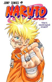 naruto in the cover of manga