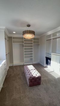 Bringing luxury and organization to your home! Check out this stunning custom closet we just installed. Imagine your space this beautifully organized! 🏡✨ #UtahHomes #CustomClosetDesign #HomeUpgrades #UtahLiving #DreamCloset #HomeInspo #LuxuryHomes #UtahRealEstate #ClosetOrganization #UtahCustomClosets