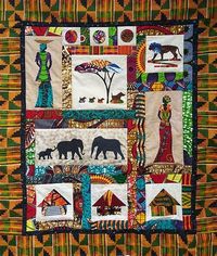 AFRICAN WINDOWS QUILT-Day 2 - Whitlocks