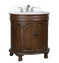 32" Benton Collection Versailles Small Colonial Bathroom Sink Vanity – Chans Furniture