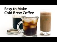 Easy to Make Cold Brew Coffee | Video on Whole Latte Love Community