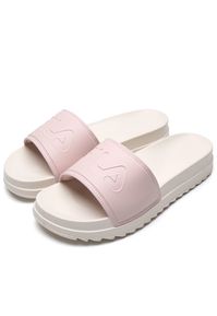 Chinelo Slide Fila Drifter Bold RosaTipo de Produto: ChineloOcasião/Estilo: CasualMaterial Externo: SintéticoMaterial Interno: TêxtilMaterial da Sola: Sintético