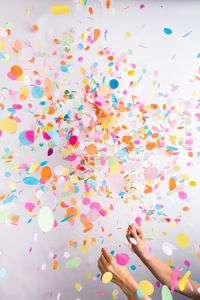 Confetti Balloon / Jumbo Multicolor 36 Balloon by knotandbow