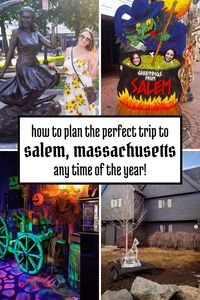 This guide has EVERYTHING you need to get the most out of your trip to Salem, Massachusetts: things to do, the best restaurants and shops, where to stay, and more! #salemmassachusetts #salemma #salembucketlist #salemtripplanner #salembacheloretteparty #salemtravelguide