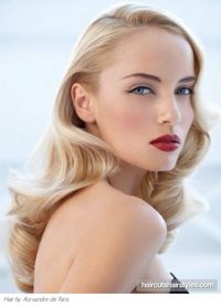 Old Hollywood Hairstyle