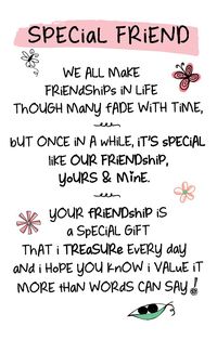 INSPIRED WORDS KEEPSAKES - SPECIAL FRIEND : Amazon.co.uk: Stationery & Office Supplies