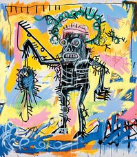 Untitled (Fishing) 1981 by Jean-Michel Basquiat. King & McGaw has an extensive collection of art prints by established and emerging artists, which are all framed by hand in the UK.