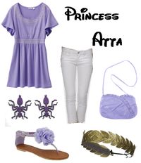 Princess Atta outfit by Disney bound