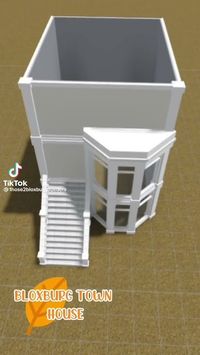 Bloxburg town house credits l those2bloxburgbuilders