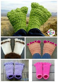 Ravelry: Troll Toes and Big Feet pattern by Heidi Yates